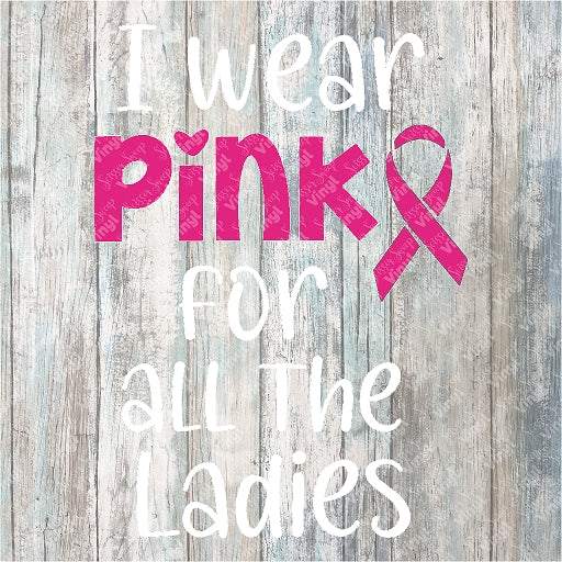 0566 - I Wear Pink For All The Ladies