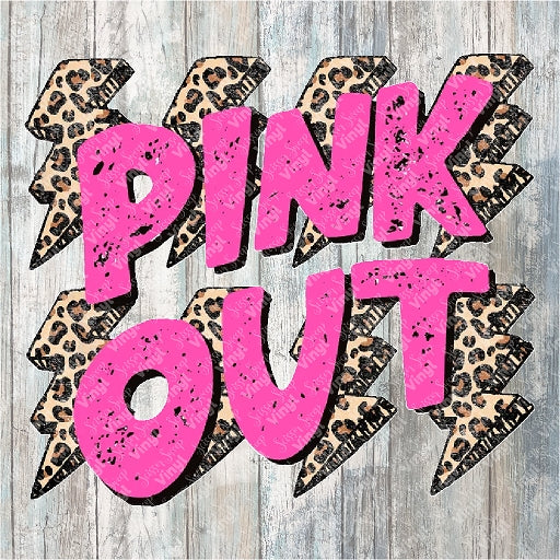 0578 - Leopard Bolt Pink Out