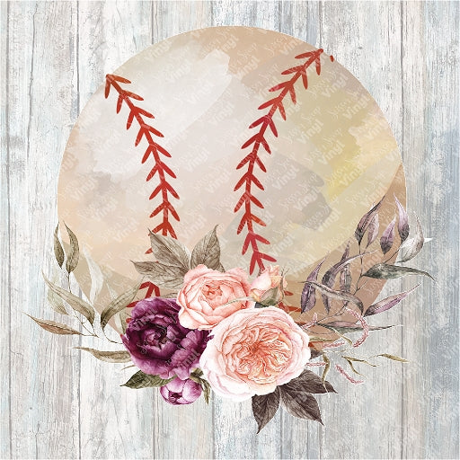 0256 - Mixed Floral Baseball