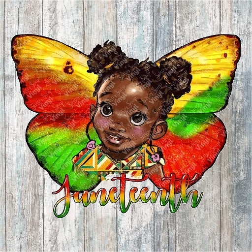 434 - Juneteenth Butterfly Wings