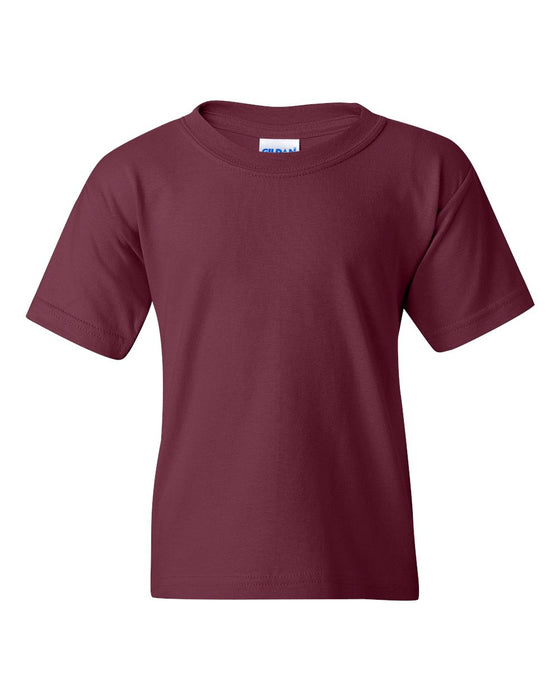 Maroon Youth Cotton T-Shirt