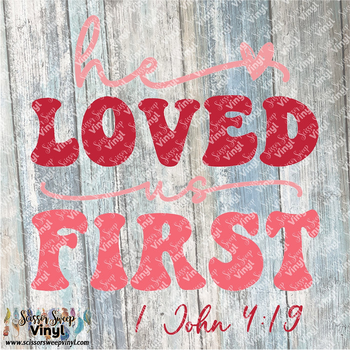 1261 - He Loved Us First