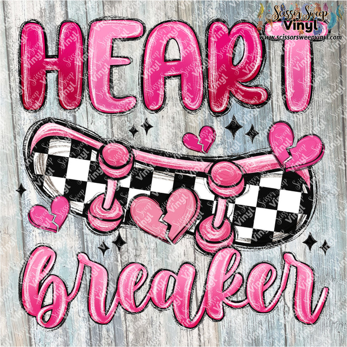 1273 - Skateboard Heart Breaker