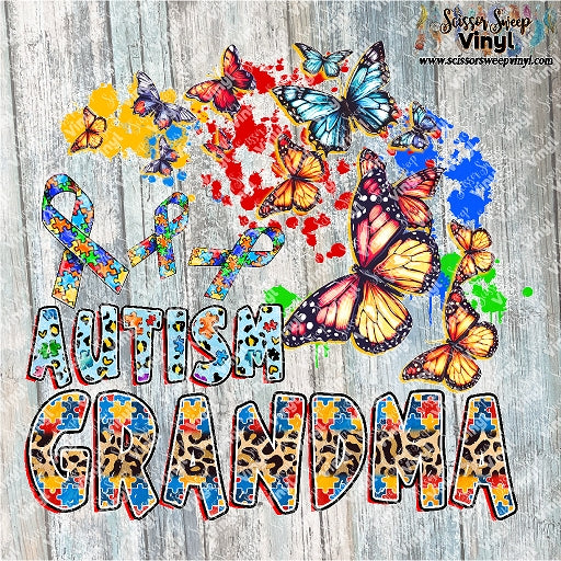 1357 - Butterfly Grandma