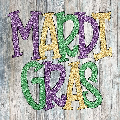 0052 - Glitter Mardi Gras