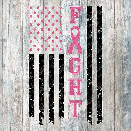 0565 - Pink Fight Flag
