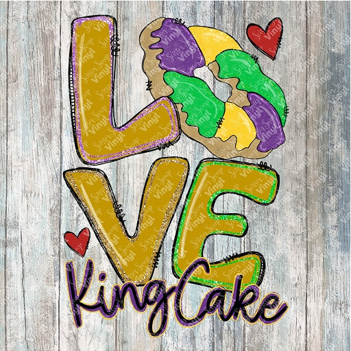 0062 - King Cake LOVE