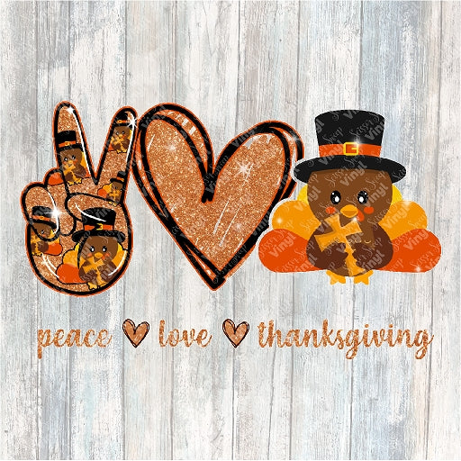 0636 - Peace Love Thanksgiving