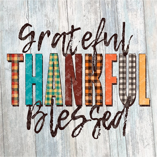 0659 - Grateful Thankful Blessed