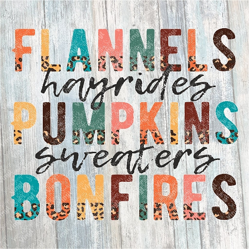 0660 - Flannels Pumpkins Bonfires