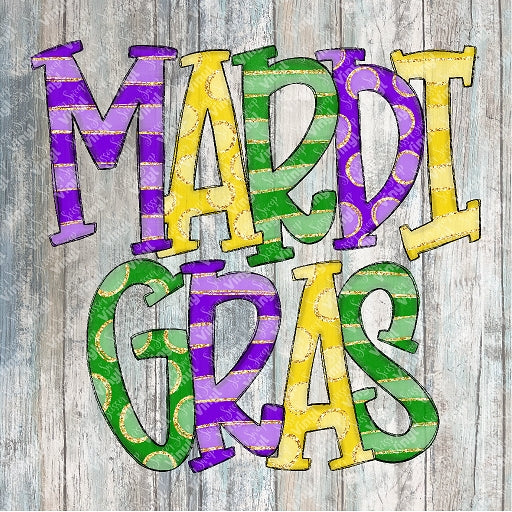 0067 - Mardi Gras With Dots