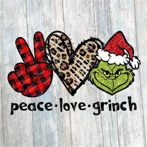 0771 - Peace Love Grinch