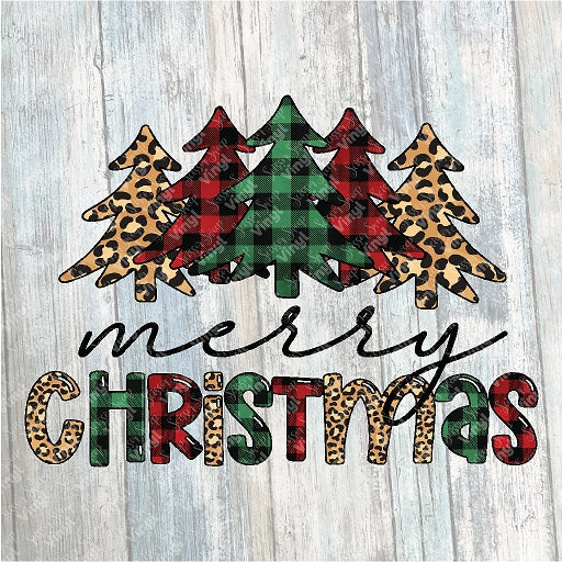 0777 - Plaid and Leopard Christmas