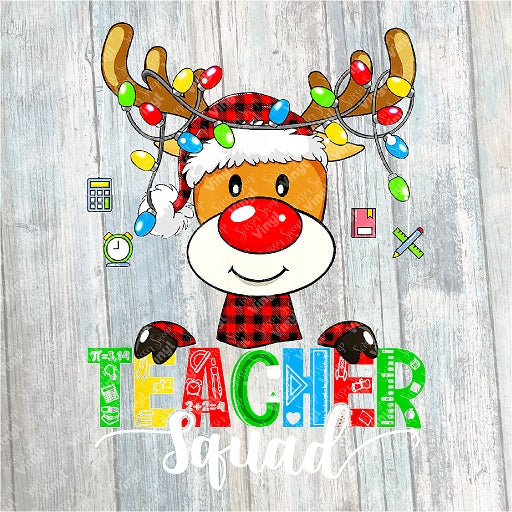 0785 - Teacher Squad Reindeer