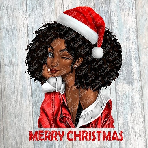 0822 - Afro Merry Christmas