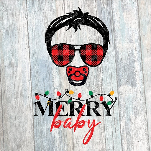 0832 - Plaid Merry Baby Boy
