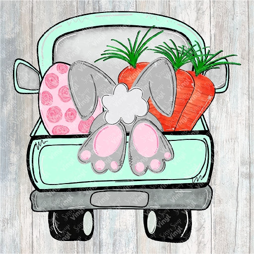 0140 - Bunny in the Truck Bed