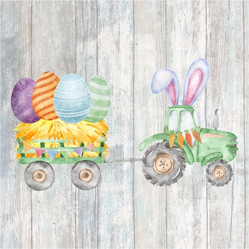 0160 - Bunny Tractor and Egg Wagon