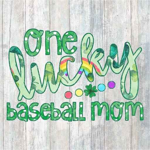 0188 - One Lucky Baseball Mom