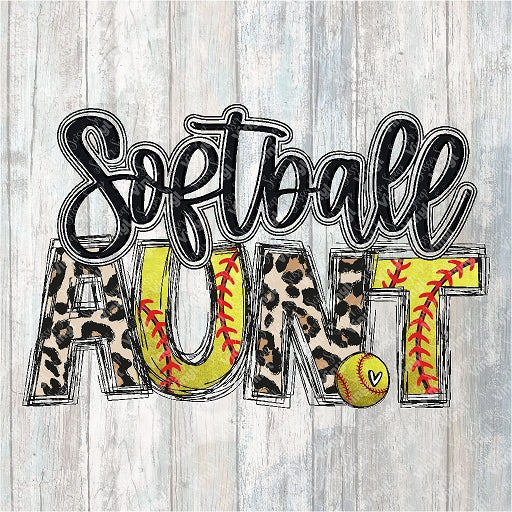 339 - Leopard Softball Aunt