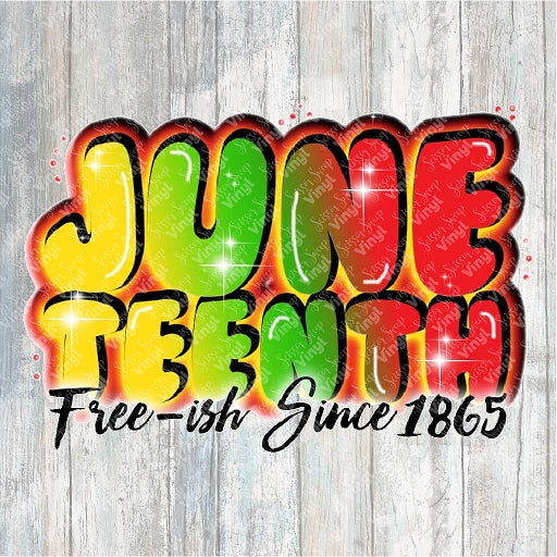 373 - Juneteenth Airbrushed