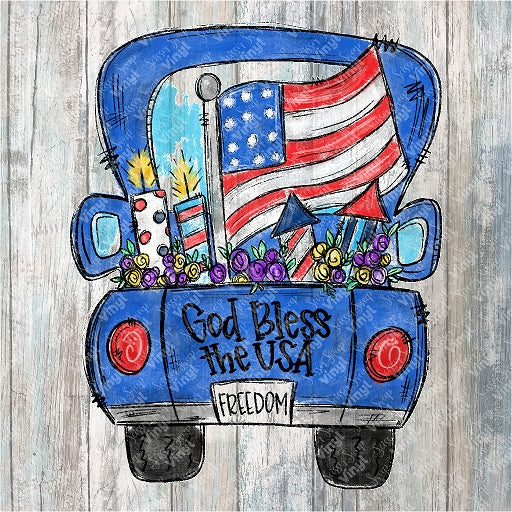 423 - Blue Truck of Freedom