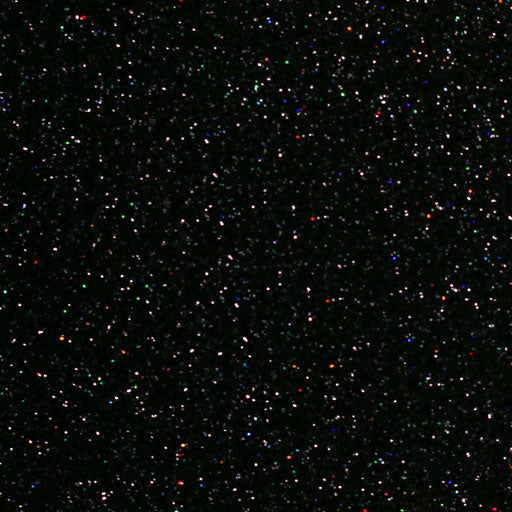 GLT-004 Galaxy Black Glitter HTV