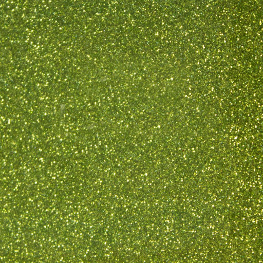 GLT-037 Yellow Green Glitter HTV