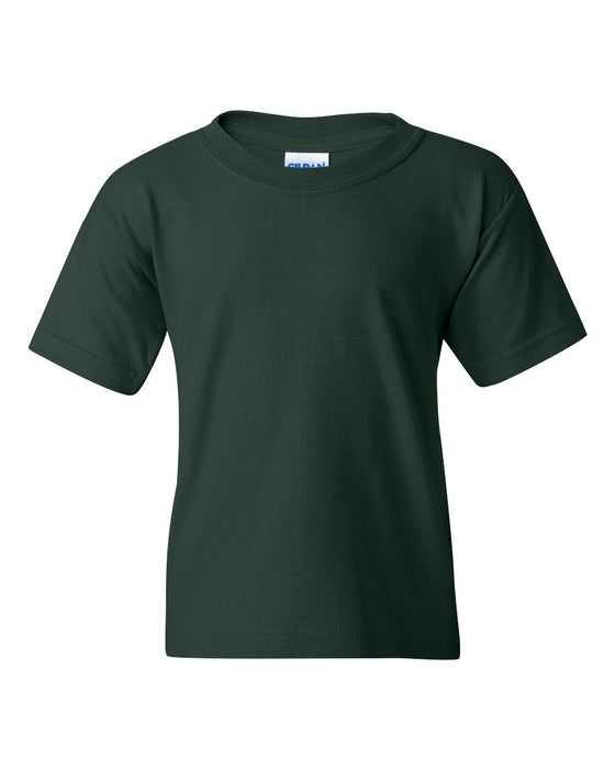 Forest Green Youth Cotton T-Shirt